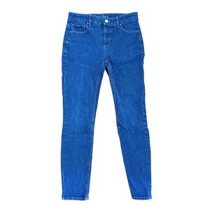 White House Black Market Dark Blue Skinny Jeans